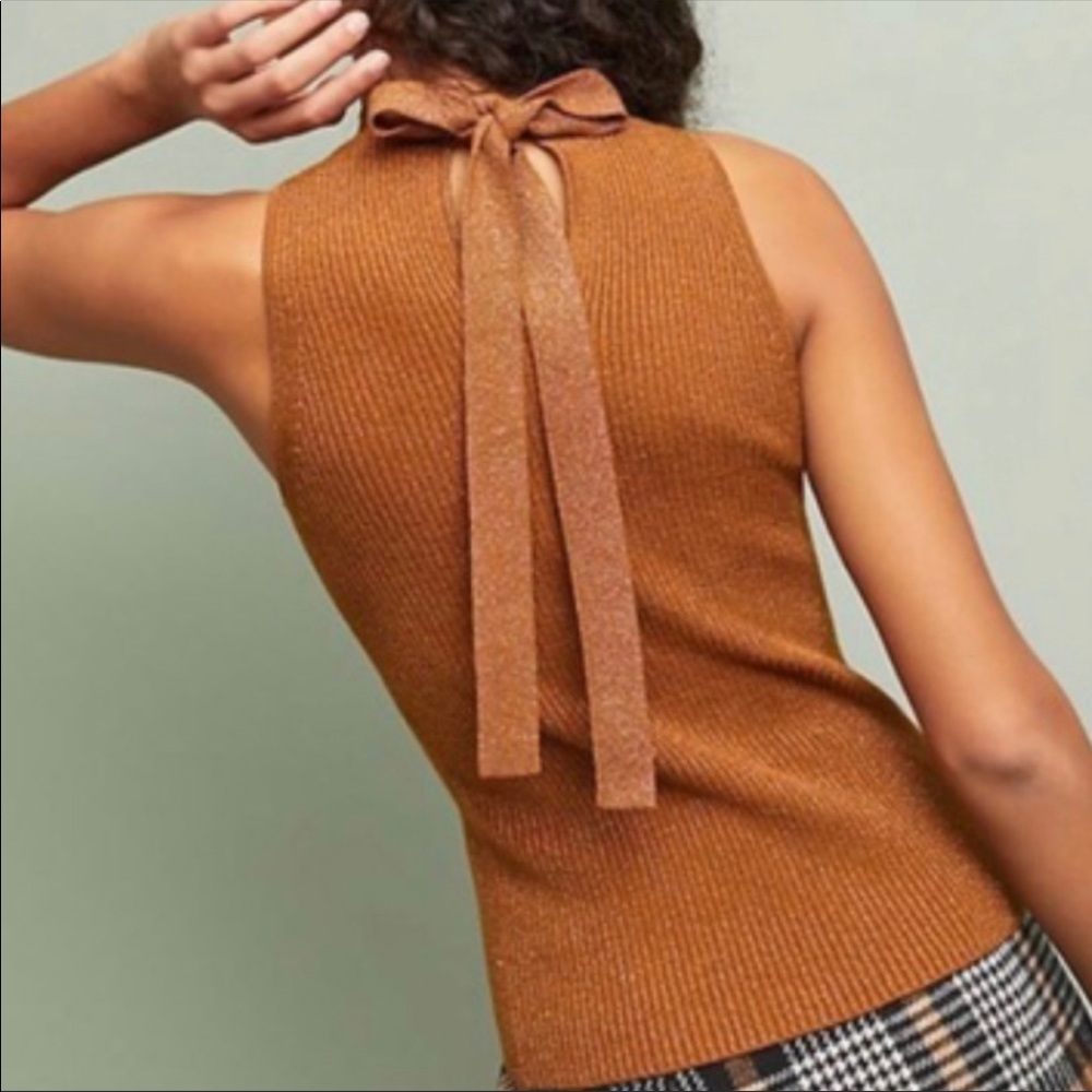 Anthropologie ETT TWA Glistening Sweater Tank